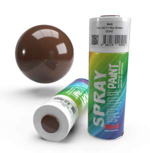 MxS - RAL 8011 - Sepia Brown - Spray Paint 