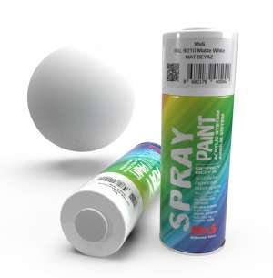 MxS - RAL 9010-M - Matt White - Spray Paint
