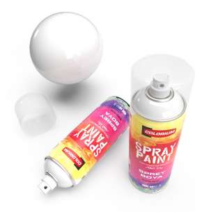 Colorium - RAL 9010 - Pure White - Spray Paint