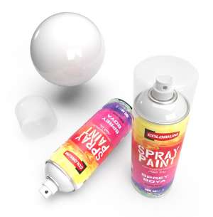 Colorium - RAL 9016 - Traffic White - Spray Paint